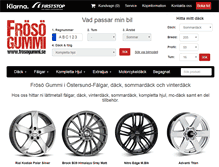 Tablet Screenshot of frosogummi.se